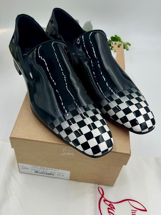 Men’s Christian Louboutin Dandy Chick Patent Leather Loafers Size 12.5 main image 6